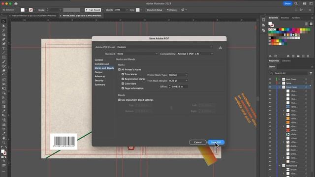 How to Save Illustrator Files to be Placed in InDesign смотреть онлайн