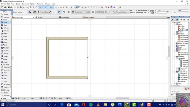 ARCHICAD TUTORIALS: How to draw circular walls for beginners смотреть онлайн