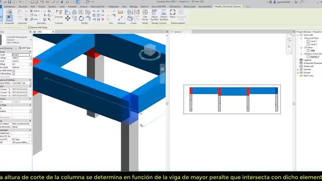 Cortar columnas - macro Revit смотреть онлайн
