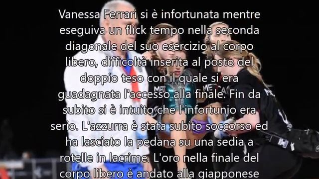 Ginnastica: Vanessa Ferrari, si rompe il tendine d'Achille mentre lotta per l'oro смотреть онлайн