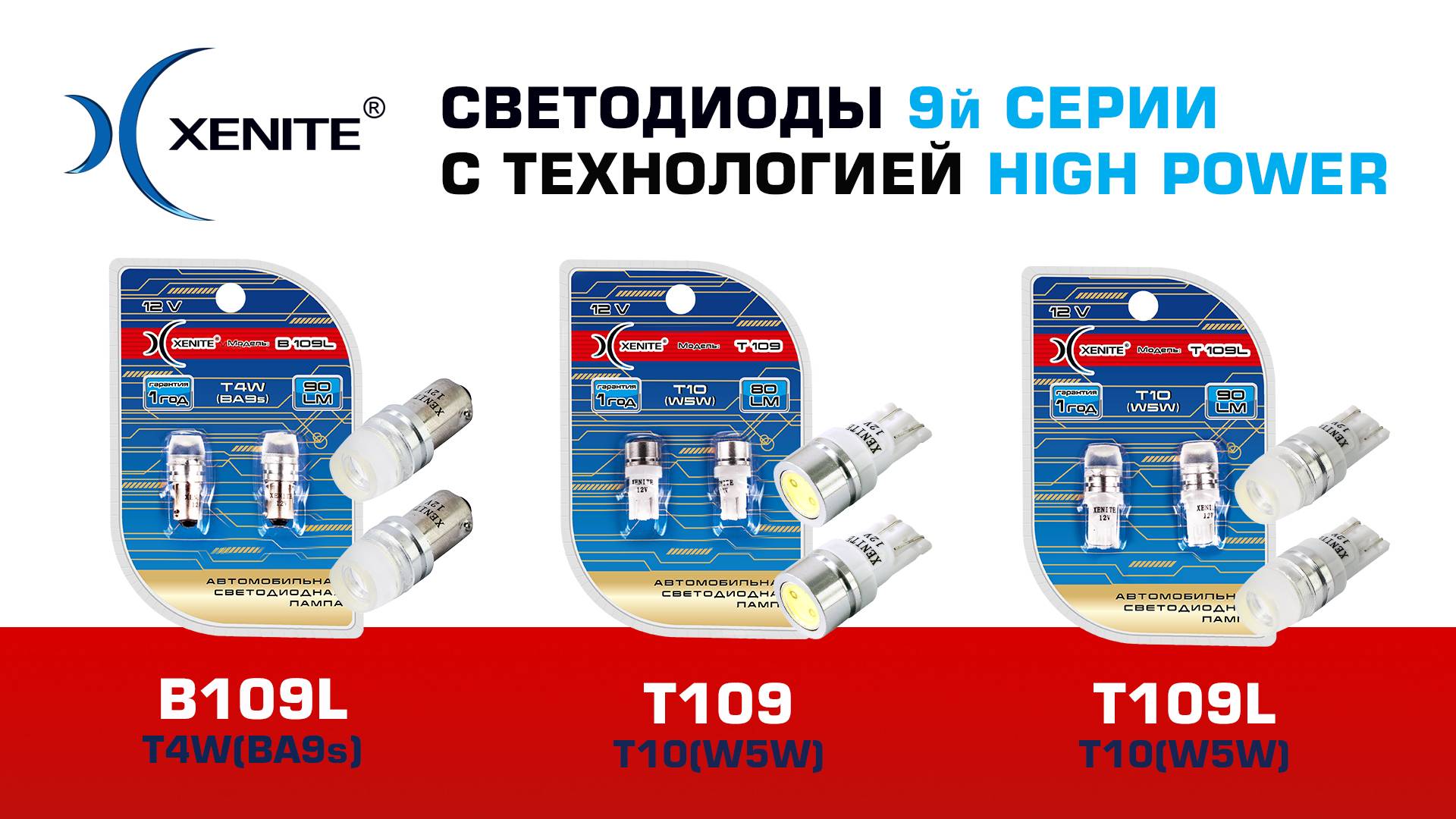 Светодиодные лампы Xenite