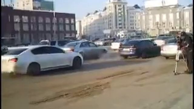 Новосибирск акция протеста против повышения пошлин 21.12.2008