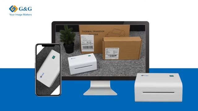 Лучшее решение G&G для сферы логистики - настольный принтер этикеток G&G-D420