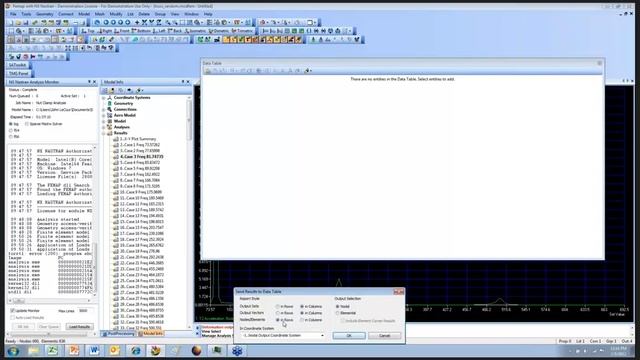 Using FEMAP/NX NASTRAN for Frequency Spectrum and Random Vibration Analysis смотреть онлайн