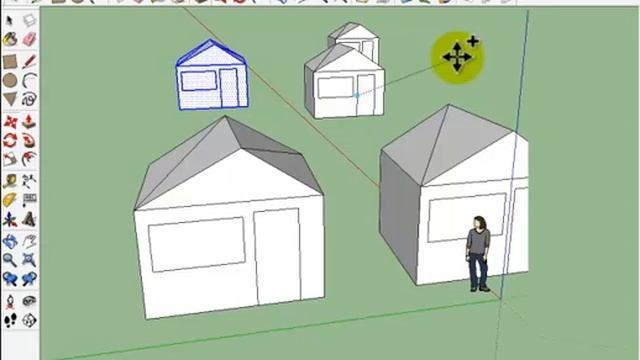 Google SKetchup- How to Duplicate and Erase смотреть онлайн