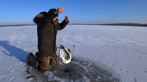 Зимняя рыбалка в Забайкалье.
