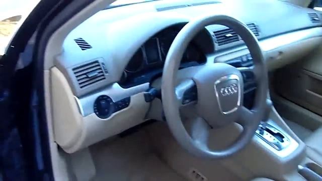 07 AUDI A4 BLACK 5840A S смотреть онлайн