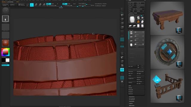 Tutorial: 3D Prop Pipeline - Part 4 - ZBrush Decimation смотреть онлайн