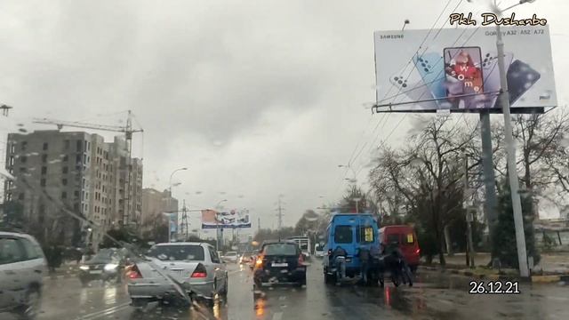 Welcome to Tajikistan Dushanbe. Звуки дождя и грома для сна. Пусть звук дождя смоет твой печаль.. смотреть онлайн
