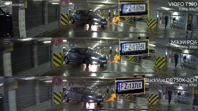 Test wideorejestratorów VIOFO T130, Mikavi PQ6, BlackVue DR750X-3CH Plus - kamery tylne смотреть онлайн