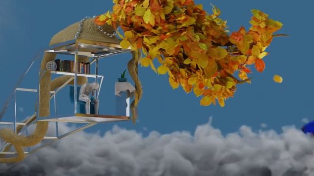 Cube and Clouds | Bad Normals Default Cube Challenge | Animation | Blender | Cycles смотреть онлайн