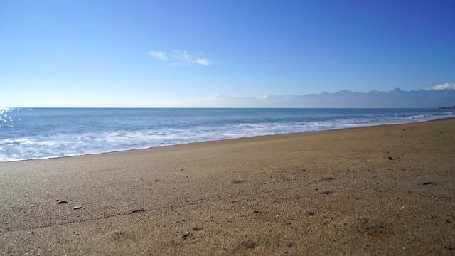 THE MOST CALMING OCEAN WAVES SOUNDS. MEDITATION, SLEEP, STUDY, CHILL, RELAXATION. 4K смотреть онлайн