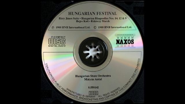 HUNGARIAN RHAPSODY No.1 IN F.MINOR (Franz Liszt) - Hungarian State Symphony Orchestra/Mátyás Antál смотреть онлайн
