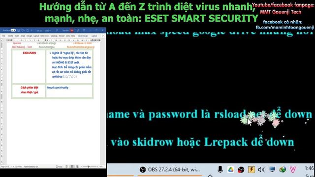 PART 2: Hướng dẫn từ A đến Z trình diệt virus ESET SMART SECURITY смотреть онлайн