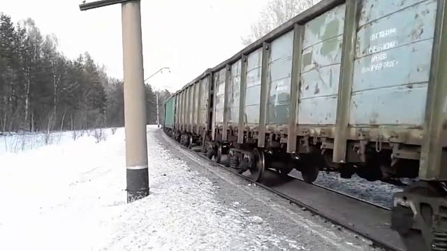 "Тифон Т9!" ВЛ10-457 с порожними полувагонами смотреть онлайн
