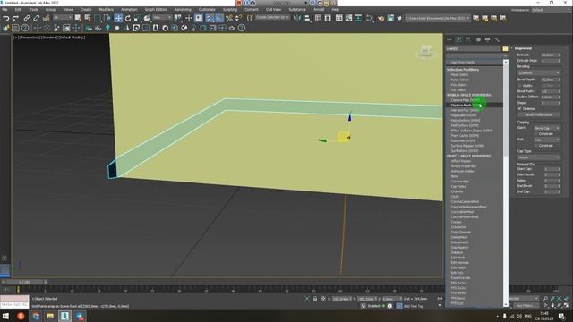 3Ds max 32-dars Bevel profile (2) Modifikatoridagi Rec 2024-05-18 15;35;46 смотреть онлайн
