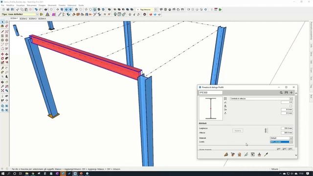 Elementi strutturali con Sketchup e Profile Builder 3 - Parte 1 смотреть онлайн