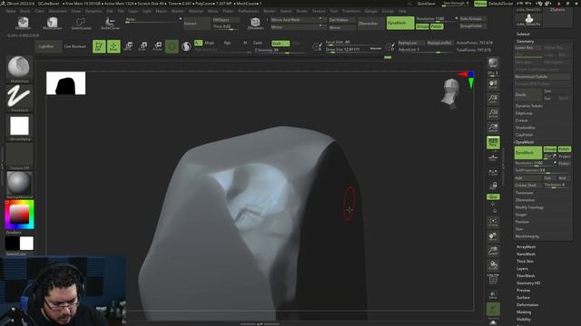 Sculpting Rocks in Zbrush! смотреть онлайн