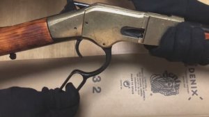 Винтовка Винчестер США, 1866 г, латунь, Mod.66 carbine by Winchester, USA 1866, Denix 1140/L