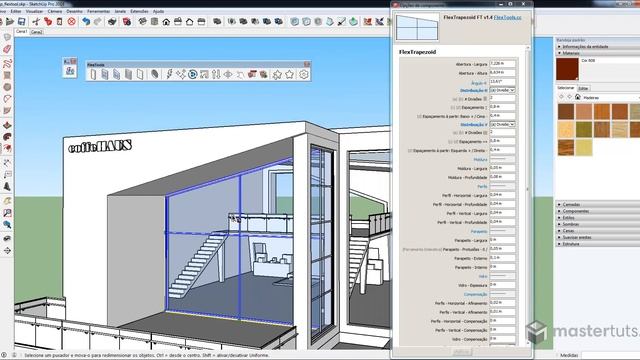 FLEXTOOLS DESENHE E EDITE JANELAS, ESQUADRIAS COM ALGUNS CLIQUES | DESAFIO SKETCHUP 23 DE 30 смотреть онлайн