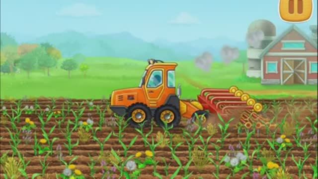 Развитие. Дети. Игры. Этап 8: ТРАКТОР С БОРОНАМИ. Машины. Мультики. Увлекательное обучение! смотреть онлайн