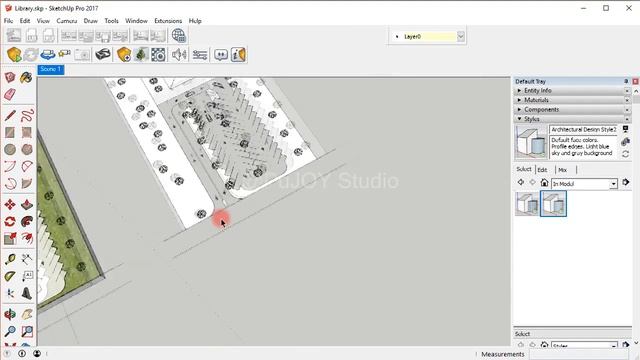 Enscape for sketchup #3/8 - Enscape Tutorial Tips 3D Modeling in SketchUp смотреть онлайн