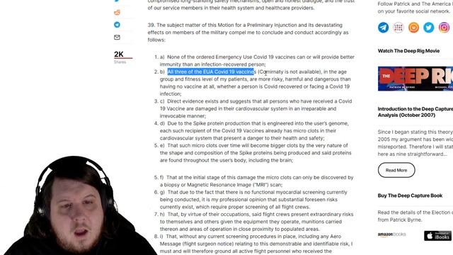 Lieutenant Colonel Theresa Long Wrote An Affidavit That Simply Doesn't Match Reality But Is Spread смотреть онлайн