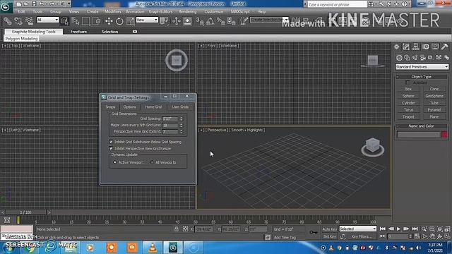 3D Max | Lec 06-grids setting || 3d max full modeling tutorials in hindi | urdu | Full Tutorial смотреть онлайн