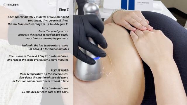 Cryo Sculpting Tutorial | Zemits CoolRestore Elegance Cryo Fat Reduction Treatment Protocol