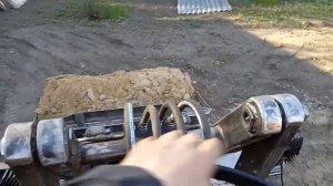 #91#Мини погрузчик своими руками, испытание.