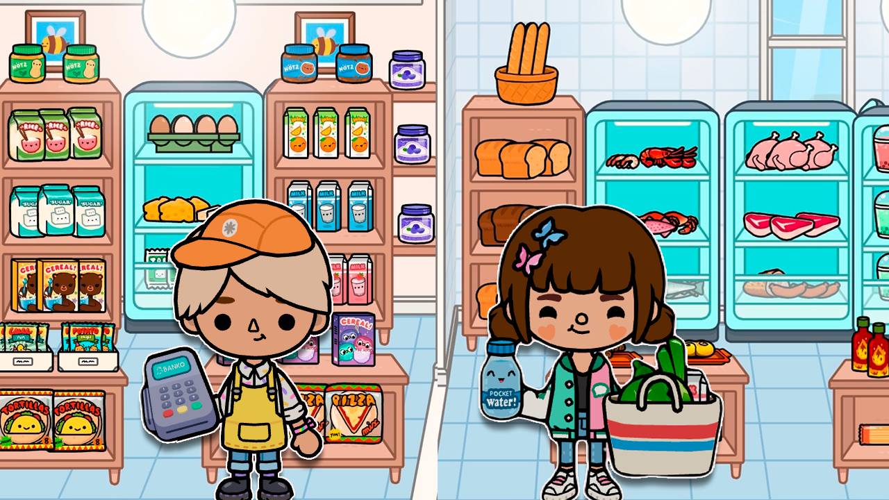 Идея для бесплатного Супермаркета в Тока Бока 🛒 смотреть онлайн