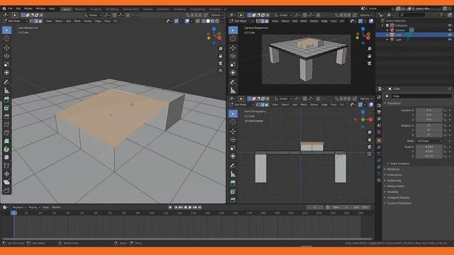BLENDER 2:81: EXTRUDE OBJECT BY FACE, LINES, & VERTEX (EASY) смотреть онлайн