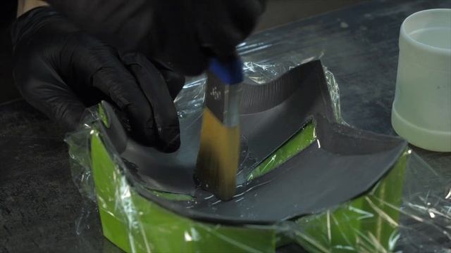 3D printed core. How to make composite part without a mold for laminating. Basics of composites #6. смотреть онлайн