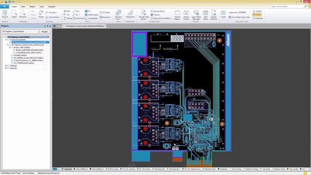 SOLIDWORKS PCB Polygon pours смотреть онлайн