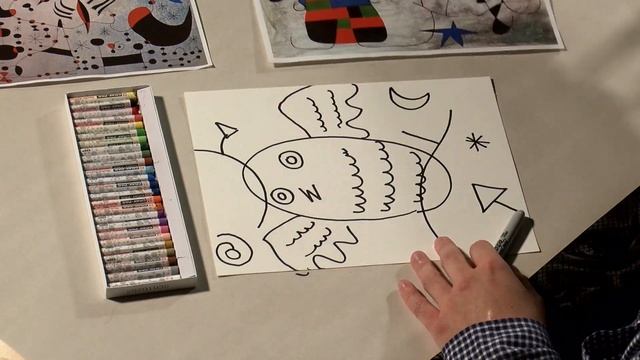 FAM Joan Miro Art Lesson смотреть онлайн