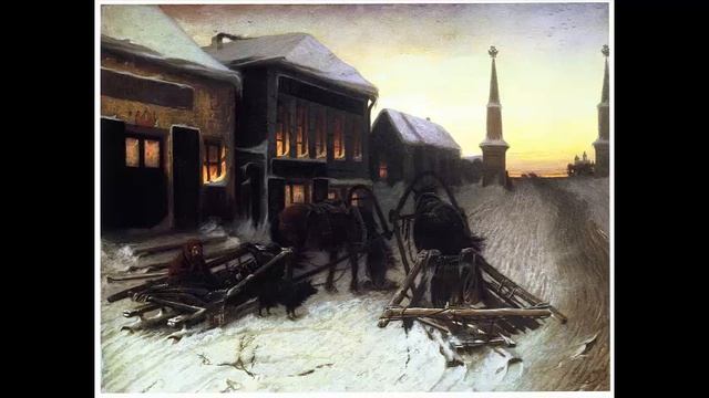 Perov, Last Tavern by the City Gates, 1868 смотреть онлайн
