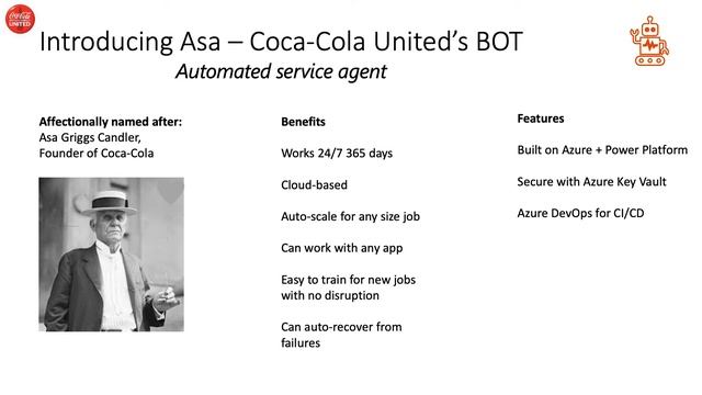 MBAS 2020: Coca-Cola United uses Power Automate RPA to automate legacy processes смотреть онлайн