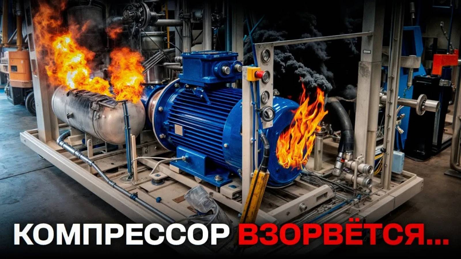 Почему ВЗРЫВАЕТСЯ КОМПРЕССОР? Такие ошибки нельзя допускать!!! смотреть онлайн