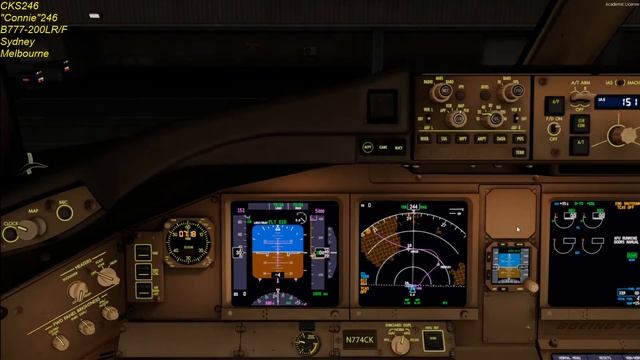 Prepar5d PMDG 777 on Vatsim Milkrun. Sydney to Melbourne Freight run. смотреть онлайн