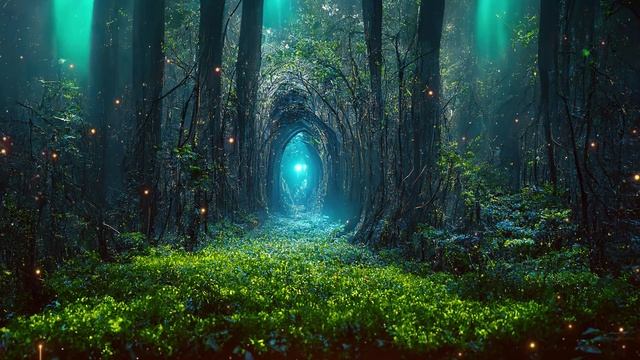 Ethereal Background Music Spirit of the Forest Beautiful & Relaxing Singing смотреть онлайн