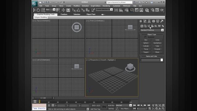 3ds Max Tutorials Introduction to 3ds Max 2011 Tutorial 2 смотреть онлайн