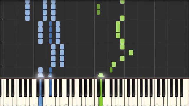 Can Can - Jacques Offenbach [Piano Tutorial] (Synthesia) смотреть онлайн