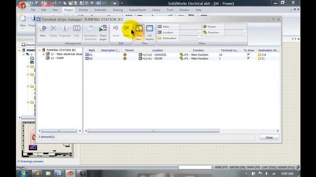 46. SolidWorks Electrical - How to Move Terminals in their Terminal Strip смотреть онлайн