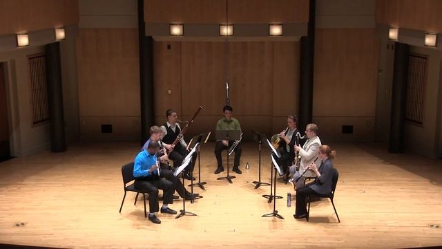 Paul Hindemith - Septet for Winds - Mvt 2 - LIVE смотреть онлайн