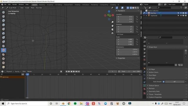HOW TO MODEL A MODERN TAP IN BLENDER - BLENDER MODELING TUTORIAL смотреть онлайн