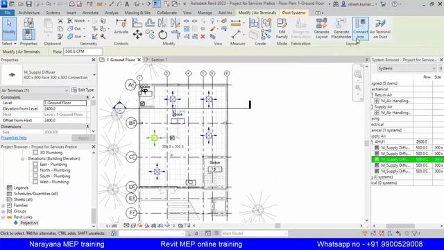 Revit MEP Full Course | Creating HVAC services смотреть онлайн