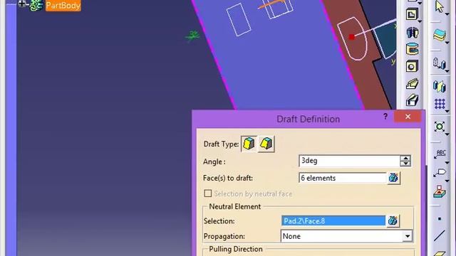 Catia V5 - Plastic cover model смотреть онлайн