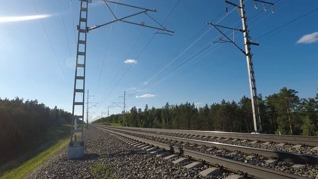 ЭП20 Стриж Москва- Н.Новгород 200км/ч смотреть онлайн