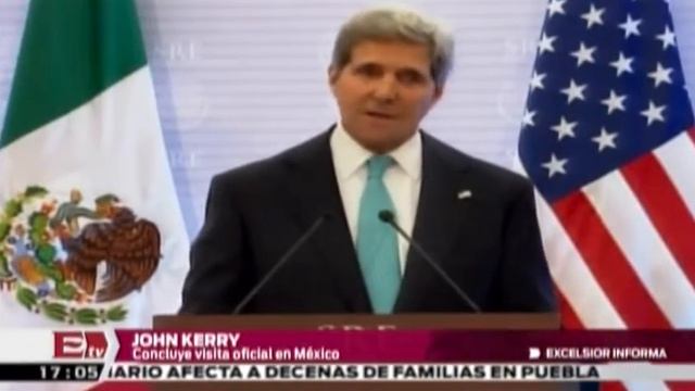 John Kerry concluye visita oficial en México / Andrea Newman смотреть онлайн