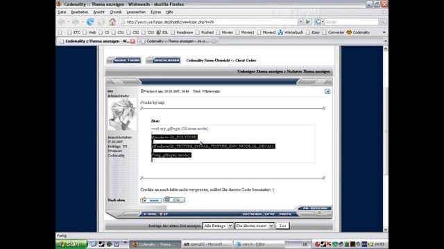 OpenGL Tutorial 7 by xzy [German] [FUN] смотреть онлайн